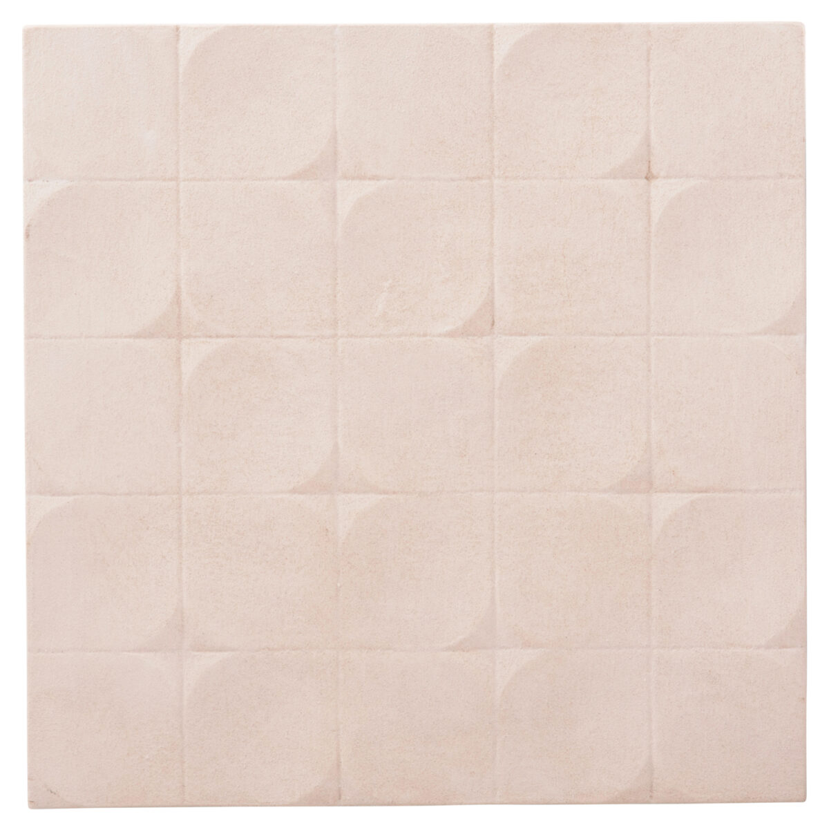 ΠΙΝΑΚΑΣ ΤΕΤΡΑΓΩΝΟΣ ΣΕΙΡΑ SANTORINI LH10.4516 MDF ΣΕ ΥΠΟΛΕΥΚΟ ΧΡΩΜΑ 80x4,5(πάχος)x80Υεκ. - Image 1