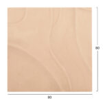 ΠΙΝΑΚΑΣ ΤΕΤΡΑΓΩΝΟΣ ΣΕΙΡΑ SANTORINI LH10.4520 MDF ΣΕ ΜΠΕΖ ΧΡΩΜΑ 80x4(πάχος)x80Υεκ. - Image 2