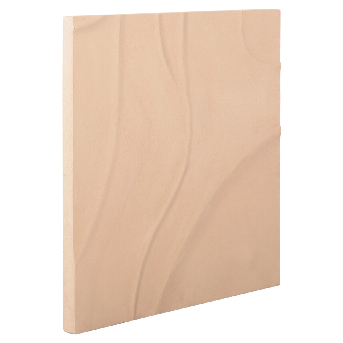 ΠΙΝΑΚΑΣ ΤΕΤΡΑΓΩΝΟΣ ΣΕΙΡΑ SANTORINI LH10.4520 MDF ΣΕ ΜΠΕΖ ΧΡΩΜΑ 80x4(πάχος)x80Υεκ. - Image 3