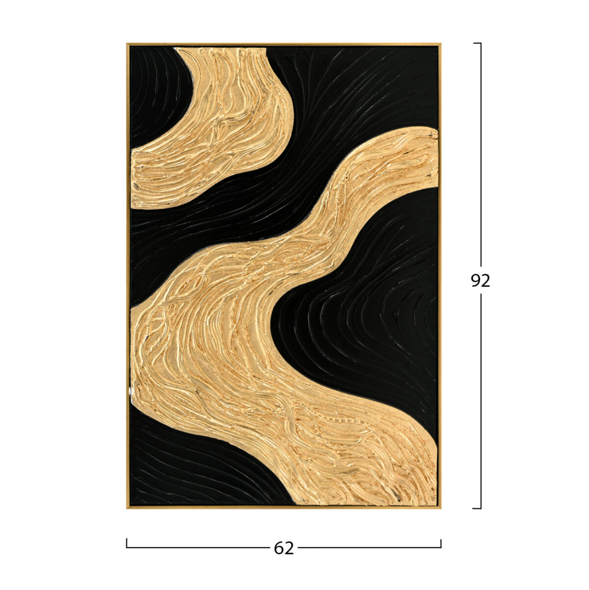 ΠΙΝΑΚΑΣ ΤΟΙΧΟΥ 3D SEDIMENT LH10.4548.01 ΚΟΡΝΙΖΑ ΜΠΕΖ-ΧΕΙΡΟΠΟΙΗΤΑ ΣΧΕΔΙΑ 62x4,5Χ92Υεκ. - Image 2
