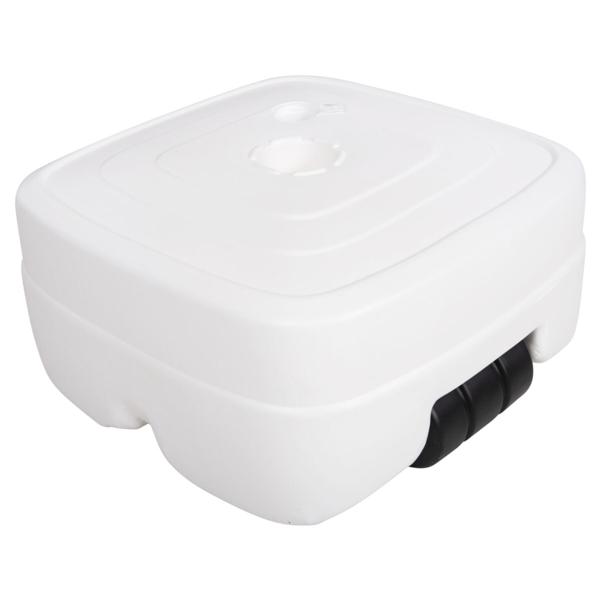 ΠΛΑΣΤΙΚΗ ΒΑΣΗ ΟΜΠΡΕΛΑΣ ΜΕ ΡΟΔΑ SOLBAS LH10.6113.01 ΛΕΥΚΗ- ΚΟΝΤΑΡΙ 33/50mm 46,5x23,5Υ - Image 3