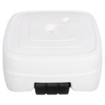 ΠΛΑΣΤΙΚΗ ΒΑΣΗ ΟΜΠΡΕΛΑΣ ΜΕ ΡΟΔΑ SOLBAS LH10.6113.01 ΛΕΥΚΗ- ΚΟΝΤΑΡΙ 33/50mm 46,5x23,5Υ - Image 4