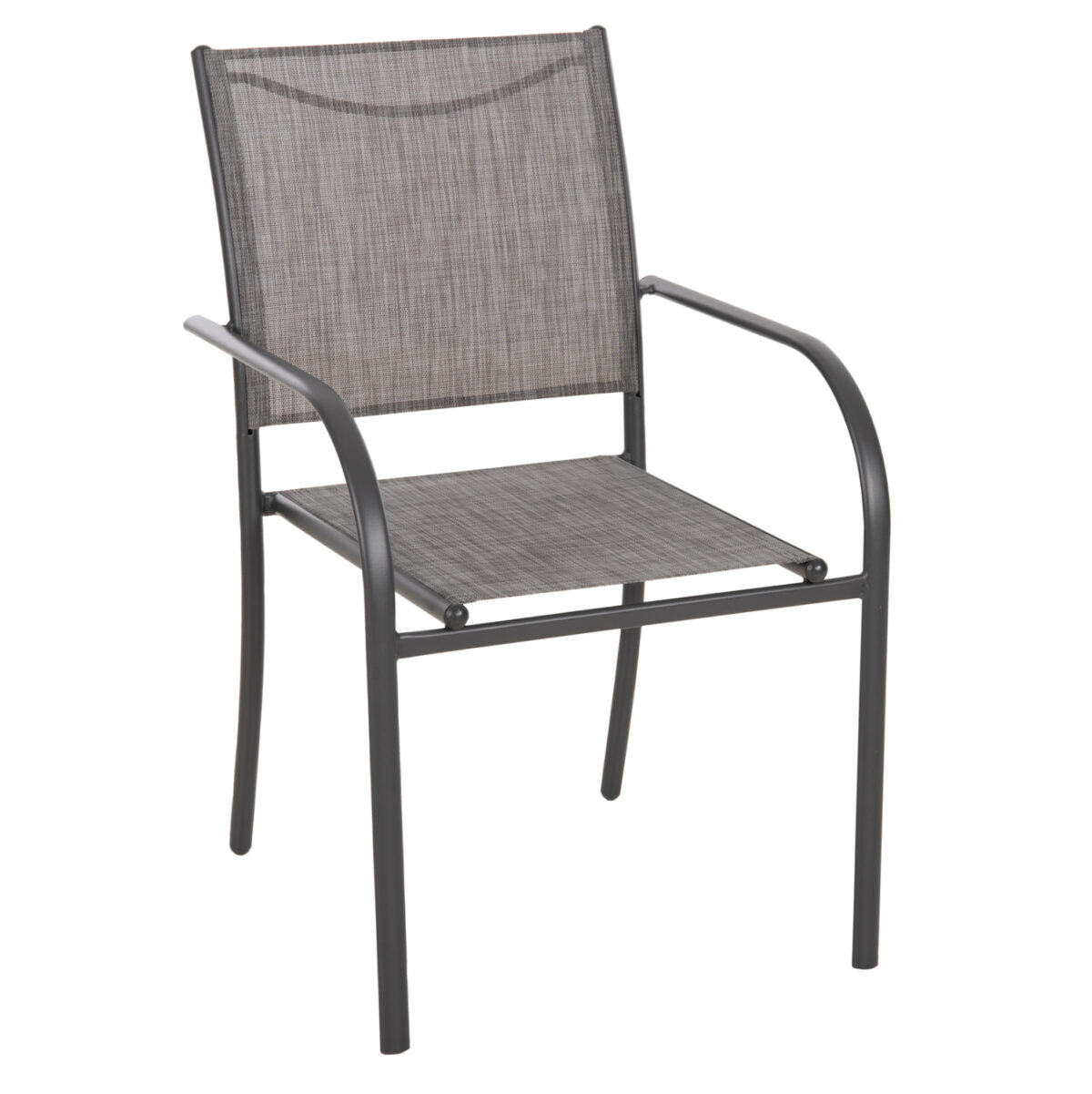 polythrona-exchoroy-fb9597601-metallo-gk ΠΟΛΥΘΡΟΝΑ ΕΞ.ΧΩΡΟΥ REDAN LH10.5976.01 ΜΕΤΑΛΛΟ ΓΚΡΙ-TEXTILENE ΓΚΡΙ 56x60x88Υεκ - Image 1