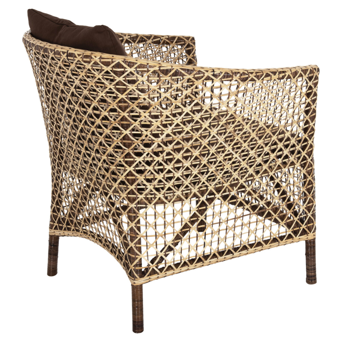 ΠΟΛΥΘΡΟΝΑ ΕΞΩΤ.ΧΩΡΟΥ LH10.6111 SILMAR-RATTAN ΚΑΦΕ ΚΑΙ ΦΥΣΙΚΟ-ΜΑΞΙΛΑΡΙΑ ΚΑΦΕ 82x76x85Υεκ - Image 5