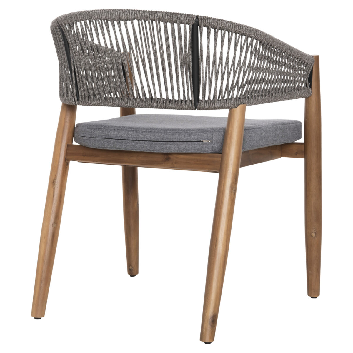 ΠΟΛΥΘΡΟΝΑ NAVAN LH10.6135.01 ΞΥΛΟ ΑΚΑΚΙΑΣ ΦΥΣΙΚΟ-ΣΧΟΙΝΙ NYLON ΓΚΡΙ 59x58x76Υεκ. - Image 5