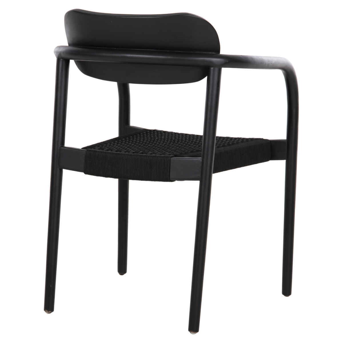 ΠΟΛΥΘΡΟΝΑ OSLO LH10.9636.12 ΞΥΛΟ TEAK ΜΑΥΡΟ & ΜΑΥΡΟ ΣΧΟΙΝΙ 55x54x80Yεκ. - Image 5