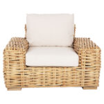 ΠΟΛΥΘΡΟΝΑ TROPEL LH10.9810 ΞΥΛΟ MANGO-RATTAN ΦΥΣΙΚΟ-ΛΕΥΚΑ ΜΑΞΙΛΑΡΙΑ 110x88x70-85Υεκ. - Image 3