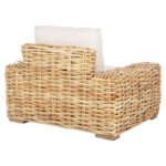 ΠΟΛΥΘΡΟΝΑ TROPEL LH10.9810 ΞΥΛΟ MANGO-RATTAN ΦΥΣΙΚΟ-ΛΕΥΚΑ ΜΑΞΙΛΑΡΙΑ 110x88x70-85Υεκ. - Image 5