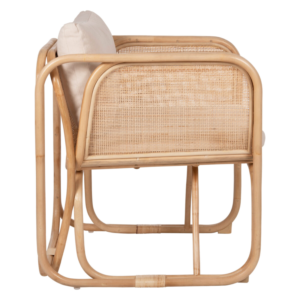 ΠΟΛΥΘΡΟΝΑ WENDY LH10.9816 RATTAN ΣΕ ΦΥΣΙΚΟ ΧΡΩΜΑ-ΛΕΥΚΑ ΜΑΞΙΛΑΡΙΑ 73x72x84Yεκ. - Image 4