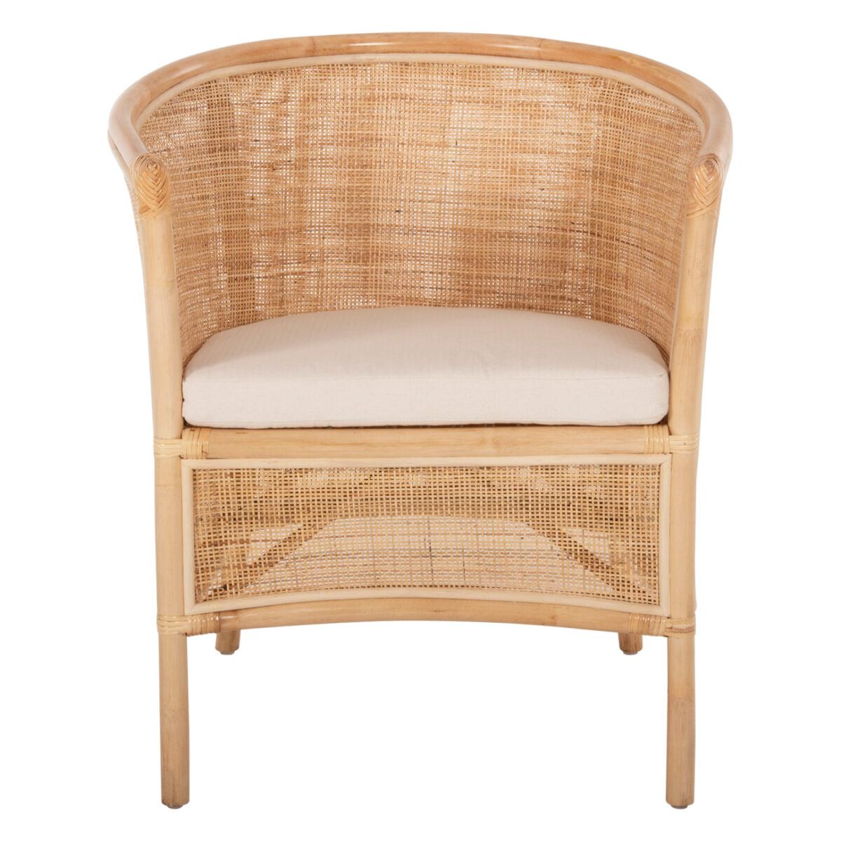 ΠΟΛΥΘΡΟΝΑ APRON LH10.9818 RATTAN ΠΛΕΚΤΟ ΣΕ ΦΥΣΙΚΟ-ΛΕΥΚΟ ΜΑΞΙΛΑΡΙ 75x70x85Υεκ. - Image 3