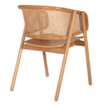 ΠΟΛΥΘΡΟΝΑ KENLEE LH10.9872 ΦΡΑΞΙΝΟΣ ΚΑΙ ΦΥΣΙΚΟ RATTAN RATTAN ΣΕ ΦΥΣΙΚΟ 57,5x55x81Yεκ. - Image 5