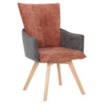 ΠΟΛΥΘΡΟΝΑΚΙ REX LH10.9847.06 ΚΕΡΑΜΙΔΙ-ΓΚΡΙ ΥΦΑΣΜΑ-ΞΥΛΟ ΟΞΙΑΣ ΠΟΔΙΑ 53x60x93Υεκ.