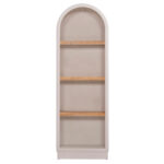 ΡΑΦΙΕΡΑ ΣΕΙΡΑ SANTORINI LH10.18045 MDF ΥΠΟΛΕΥΚΟ-ΡΑΦΙΑ ΞΥΛΟ ΕΛΑΤΟΥ ΦΥΣΙΚΟ 60x38,5x179Υεκ. - Image 3