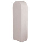 ΡΑΦΙΕΡΑ ΣΕΙΡΑ SANTORINI LH10.18045 MDF ΥΠΟΛΕΥΚΟ-ΡΑΦΙΑ ΞΥΛΟ ΕΛΑΤΟΥ ΦΥΣΙΚΟ 60x38,5x179Υεκ. - Image 5