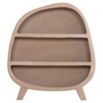 ΡΑΦΙΕΡΑ ΣΕΙΡΑ SANTORINI LH10.18060.02 MDF ΣΕ ΚΑΦΕ ΧΡΩΜΑ 120x38x133Υεκ. - Image 3