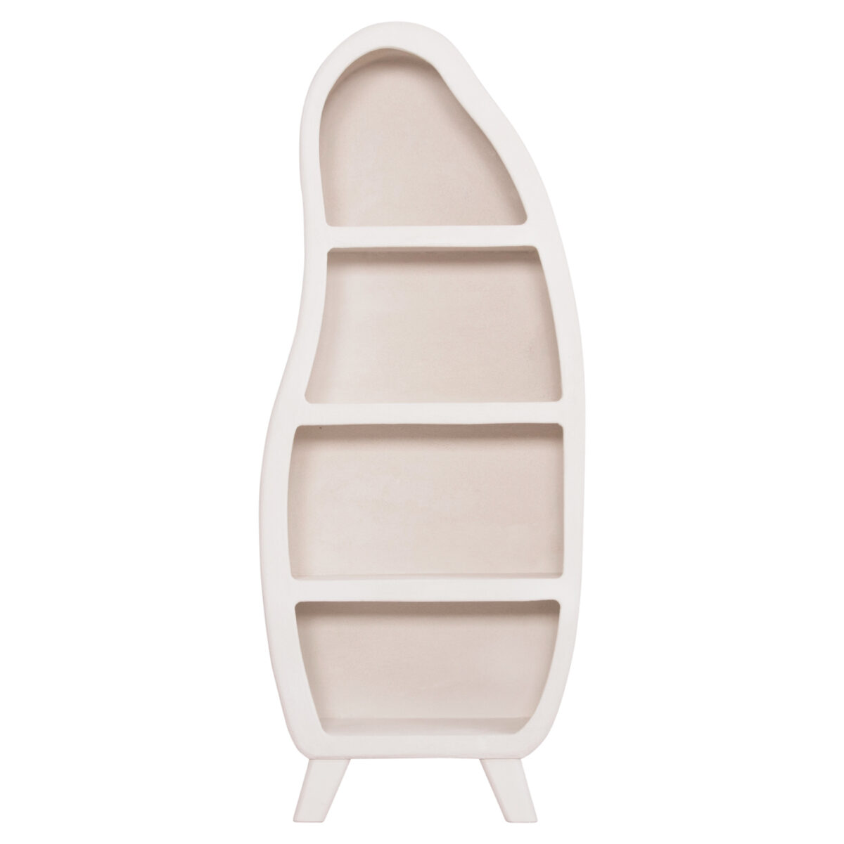 ΡΑΦΙΕΡΑ ΣΕΙΡΑ SANTORINI LH10.18067 MDF ΣΕ ΥΠΟΛΕΥΚΟ ΧΡΩΜΑ 80x38x196Υεκ. - Image 3