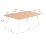 ΣΑΛΟΝΙ ΓΩΝΙΑ ΕΞ.ΧΩΡΟΥ MAERLY LH10.6140.01 ΑΛΟΥΜΙΝΙΟ ΛΕΥΚΟ-ΜΑΞΙΛΑΡΙΑ ΑΝΘΡΑΚΙ-ΣΥΝΘ.ΣΧΟΙΝΙ - Image 3