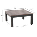 ΣΕΤ ΣΑΛΟΝΙ ΠΟΛΥΜΟΡΦΙΚΟ DEX 3TMX LH10.6090 ΑΛΟΥΜΙΝΙΟ ΣΕ ΑΝΘΡΑΚΙ & ΚΑΦΕ-ΜΑΥΡΑ ΜΑΞΙΛΑΡΙΑ - Image 3