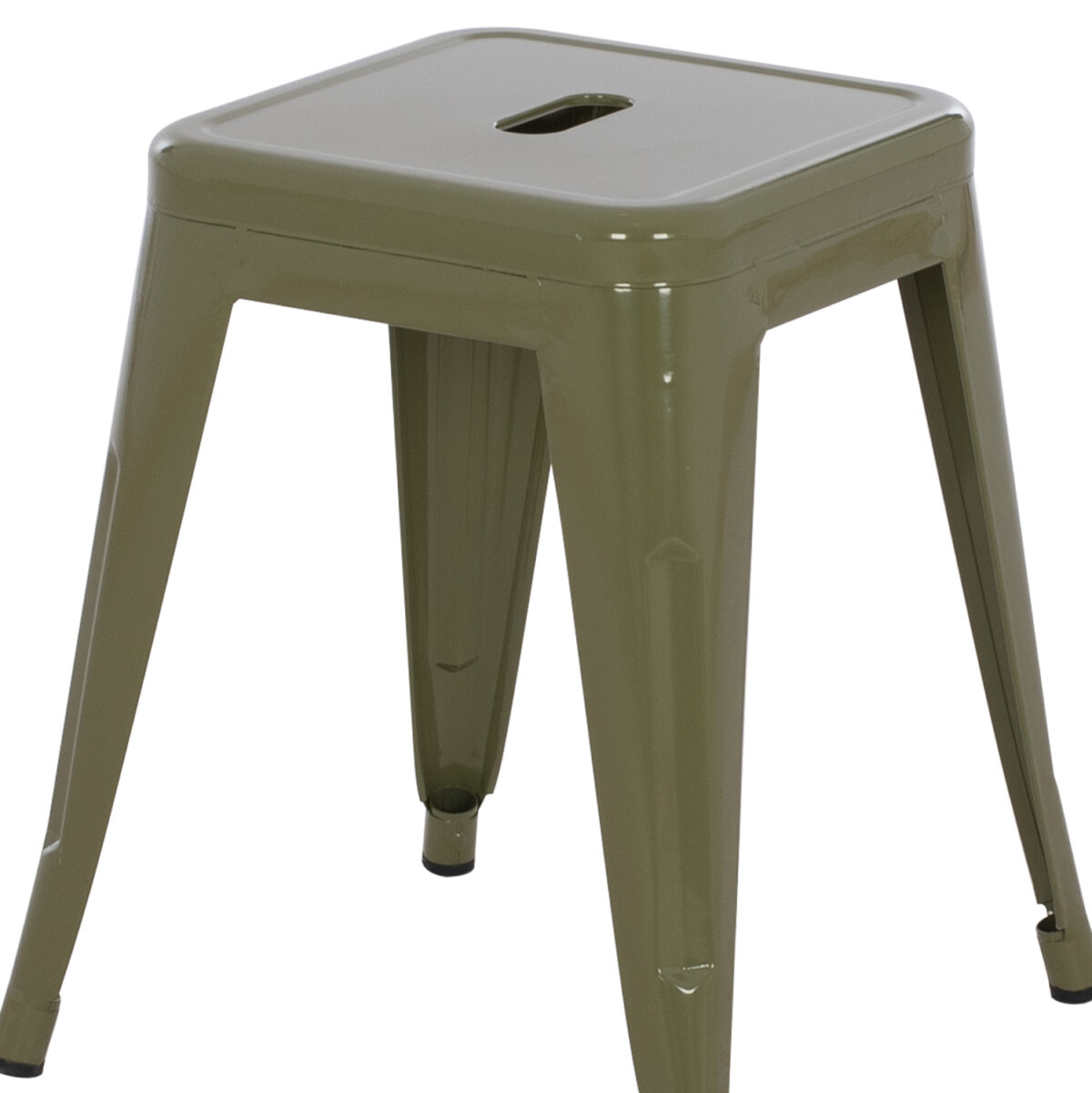 ΣΚΑΜΠΟ ΜΕΤΑΛΛΙΚΟ MELITA LH10.0096.43 ΣΕ DARK OLIVE ΧΡΩΜΑ 37x37x45Υεκ. - Image 5