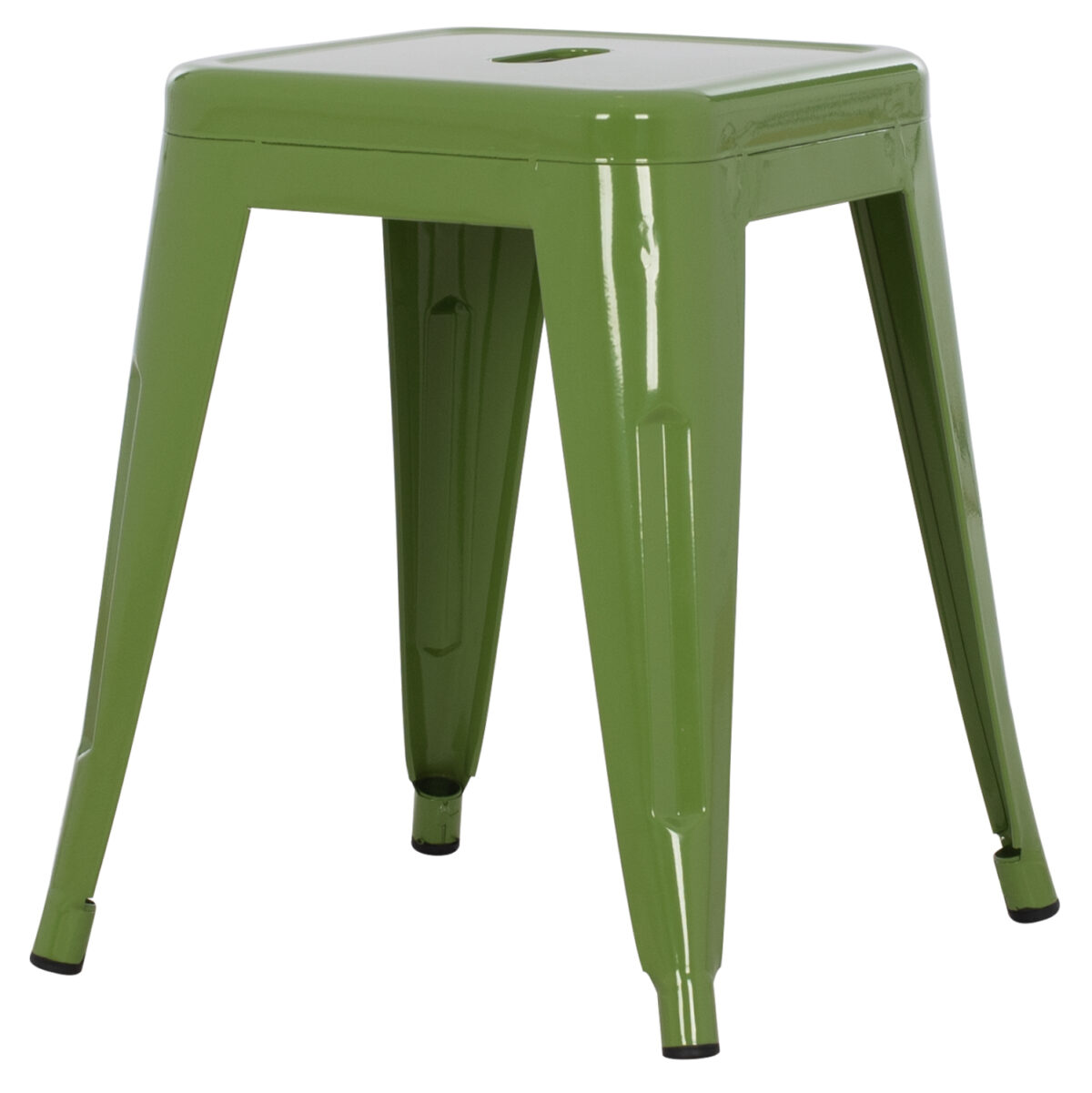 ΣΚΑΜΠΟ ΜΕΤΑΛΛΙΚΟ MELITA LH10.0096.53 ΣΕ LIGHT OLIVE GREEN ΧΡΩΜΑ 37x37x45Υεκ. - Image 4