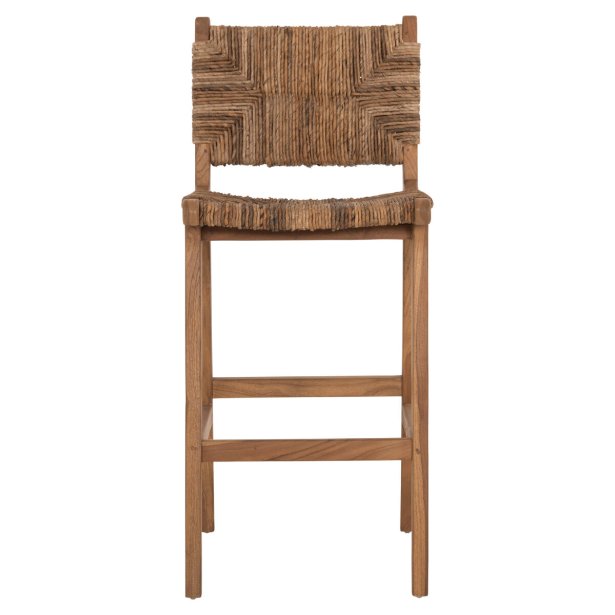 ΣΚΑΜΠΟ ΜΠΑΡ WALTER LH10.9841 ΞΥΛO TEAK ΣΕ ΦΥΣΙΚΟ-ΨΑΘΑ 46x55x105Υ εκ. - Image 3