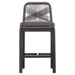 ΣΚΑΜΠΟ ΜΠΑΡ ΜΕΣ.ΥΨΟΥΣ HOWARD LH10.5791.23 ΜΑΥΡΟ ΑΛΟΥΜΙΝΙΟ--ΓΚΡΙ ΣΧΟΙΝΙ 47,5x55x94,5Υεκ. - Image 3