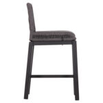 ΣΚΑΜΠΟ ΜΠΑΡ ΜΕΣ.ΥΨΟΥΣ HOWARD LH10.5791.23 ΜΑΥΡΟ ΑΛΟΥΜΙΝΙΟ--ΓΚΡΙ ΣΧΟΙΝΙ 47,5x55x94,5Υεκ. - Image 4