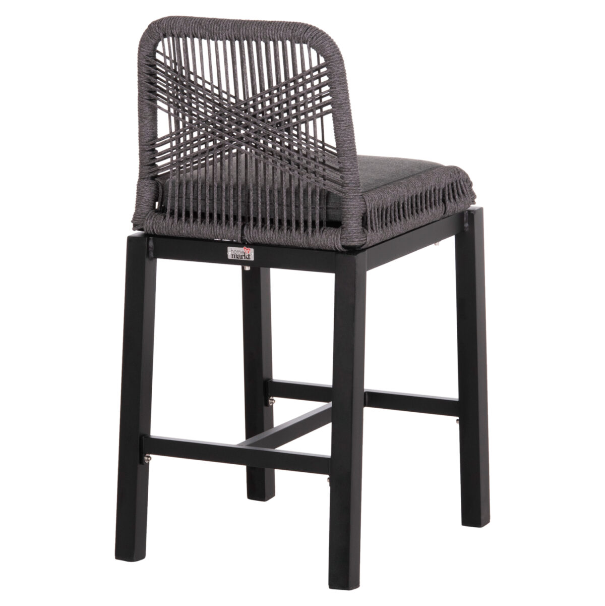 ΣΚΑΜΠΟ ΜΠΑΡ ΜΕΣ.ΥΨΟΥΣ HOWARD LH10.5791.23 ΜΑΥΡΟ ΑΛΟΥΜΙΝΙΟ--ΓΚΡΙ ΣΧΟΙΝΙ 47,5x55x94,5Υεκ. - Image 5