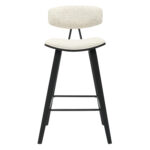 ΣΚΑΜΠΟ ΜΠΑΡ ΜΕΣ.ΥΨΟΥΣ INOVER LH10.9984.02 ΜΑΥΡΟ ΜΕΤΑΛΛΟ & Κ.Π.-ΕΚΡΟΥ ΥΦΑΣΜΑ 50,5x49x90Υεκ. - Image 3