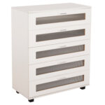 ΣΥΡΤΑΡΙΕΡΑ ΜΕΛΑΜΙΝΗΣ THORGAN LH10.9881.03 5 ΣΥΡΤΑΡΙΑ-ΛΕΥΚΟ ΧΡΩΜΑ 80Χ40Χ100Υεκ