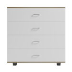 ΣΥΡΤΑΡΙΕΡΑ ΜΕΛΑΜΙΝΗΣ THORG ME 4 ΣΥΡΤΑΡΙΑ SONAMA-ΛΕΥΚΟ LH10.8996.04 80x40x83Yεκ. - Image 3