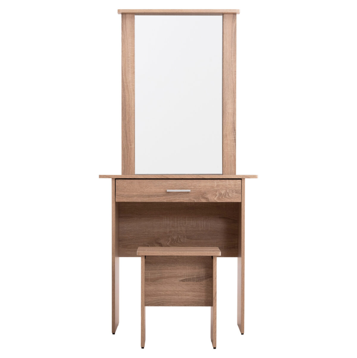 ΤΟΥΑΛΕΤΑ ΜΕ ΚΑΘΡΕΠΤΗ & ΣΚΑΜΠΟ CRYSTEL LH10.9938.11 ΜΕΛΑΜΙΝΗ SONAMA OAK 74x39x155Υεκ. - Image 4