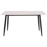 ΤΡΑΠΕΖΙ RAVEN LH10.18149.01 ΚΕΡΑΜΙΚΟ TOP ΜΕ ΟΨΗ ΛΕΥΚΟ ΜΑΡΜΑΡΟ 140x80x74Υεκ. - Image 3