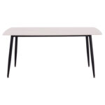 ΤΡΑΠΕΖΙ RAVEN LH10.18150.01 ΚΕΡΑΜΙΚΟ TOP ΜΕ ΟΨΗ ΛΕΥΚΟ ΜΑΡΜΑΡΟ 160x80x74Υεκ. - Image 3