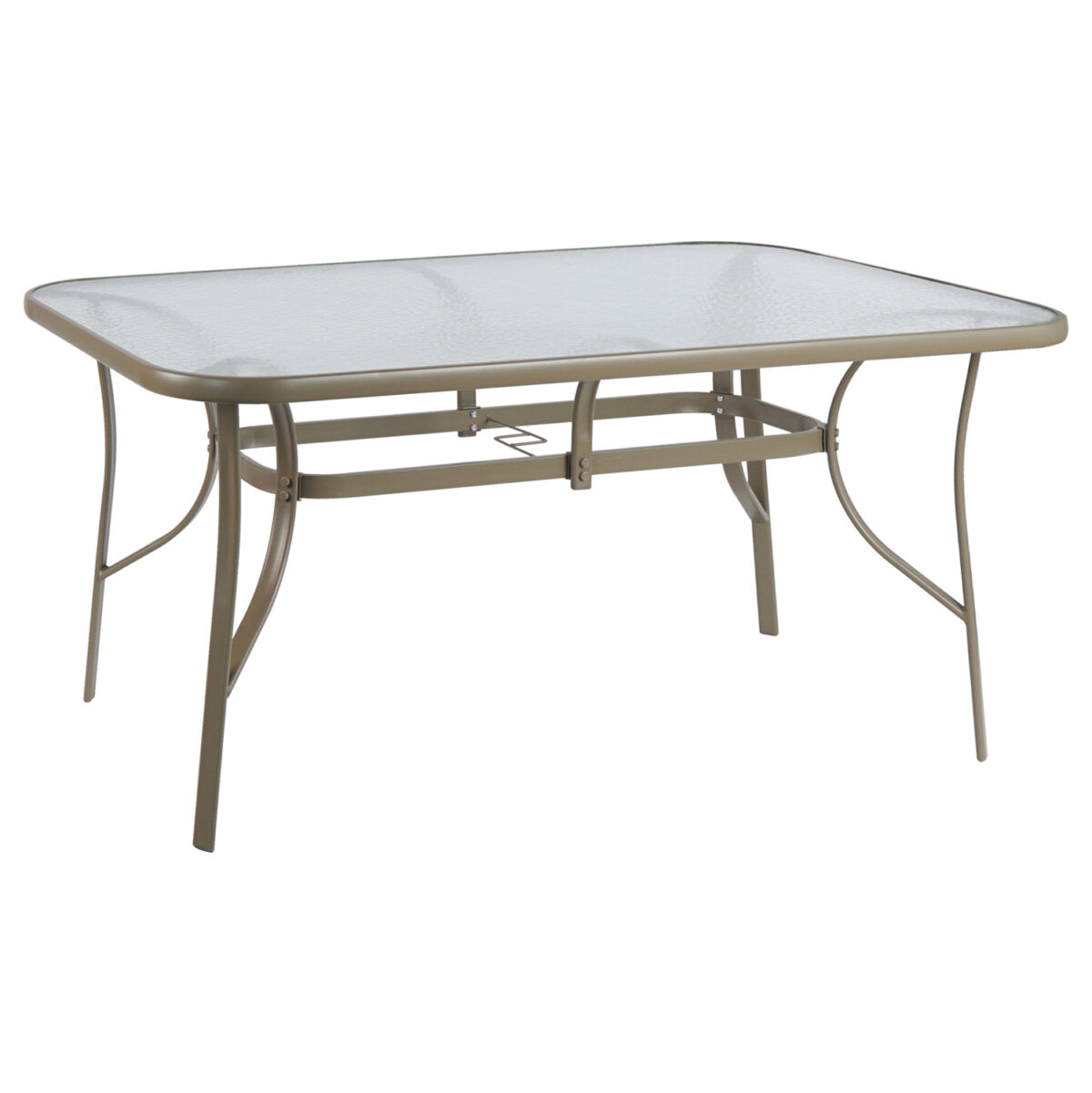 trapezi-fb9507404-metalliko-sampani-me-g ΤΡΑΠΕΖΙ BRUNO 160Χ90Χ72Υεκ. ΜΕΤΑΛΛΙΚΟ ΣΑΜΠΑΝΙ ΜΕ ΓΥΑΛΙΝΗ ΕΠΙΦΑΝΕΙΑ LH10.5074.04 - Image 1