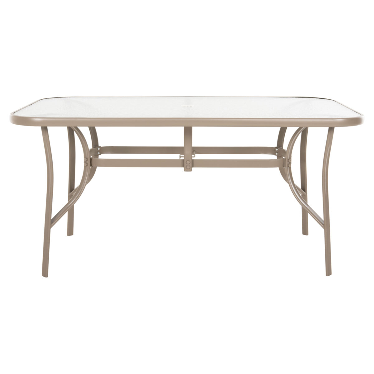 ΤΡΑΠΕΖΙ BRUNO 150X90Χ72Υεκ. ΜΕΤΑΛΛΙΚΟ ΣΑΜΠΑΝΙ ΜΕ ΤΡΥΠΑ ΟΜΠΡΕΛΑΣ Φ38mm LH10.5145.14 - Image 3