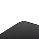 ΤΡΑΠΕΖΙ ΜΠΑΡ ΤΕΤΡΑΓΩΝΟ FIGGY LH10.6066.03 ΜΕΤΑΛΛΙΚΟ ΜΑΥΡΟ-ΓΥΑΛΙ ΑΣΦΑΛΕΙΑΣ 60x60x100Υεκ - Image 4