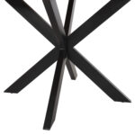 ΤΡΑΠΕΖΙ ΣΤΡΟΓΓΥΛΟ MONTANA SUPERIOR LH10.9903 4εκ.ΠΑΧΟΣ ΜΑΣΙΦ ΞΥΛΟ ΑΚΑΚΙΑΣ Φ120Χ77Υεκ - Image 5