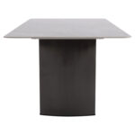 ΤΡΑΠΕΖΙ ΤΡΑΠΕΖΑΡΙΑΣ HEFF LH10.9766.01 12mm ΚΕΡΑΜΙΚΗ ΕΠΙΦΑΝΕΙΑ-MDF & ΜΕΤΑΛΛΟ 200x100x76Υεκ - Image 4