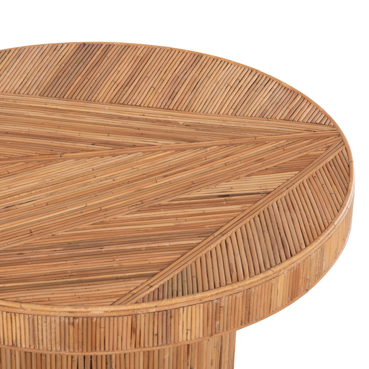 ΤΡΑΠΕΖΙ ΤΡΑΠΕΖΑΡΙΑΣ GATSBY LH10.9884 ΦΥΣΙΚΟ RATTAN ΣΕ ΦΥΣΙΚΟ ΧΡΩΜΑ Φ120x76Υεκ. - Image 5