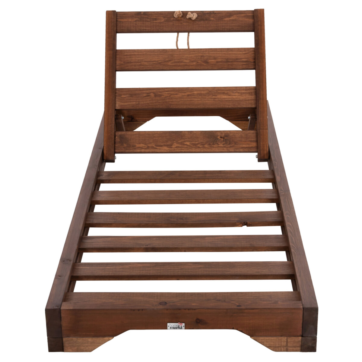 ΞΑΠΛΩΣΤΡΑ IKARIA ΜΕ ΠΟΔΙ LH10.6107.01 ΠΕΥΚΟ ΣΕ ΚΑΡΥΔΙ-ΜΟΝΟ ΣΚΕΛΕΤΟΣ 80x208x100Yεκ. - Image 3