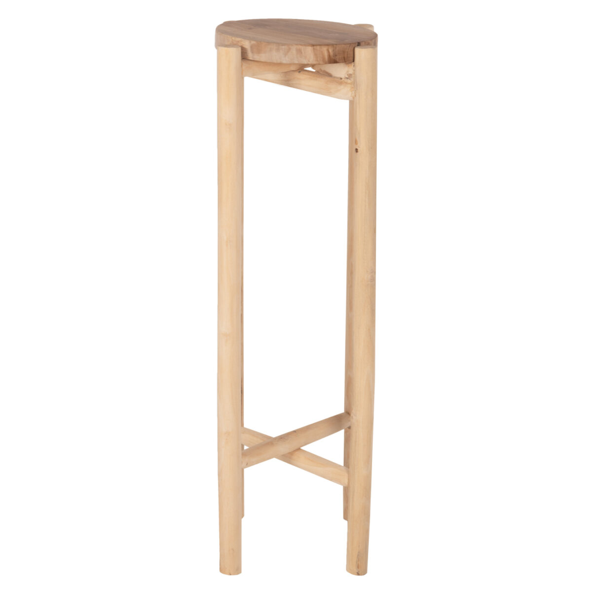 ΑΝΘΟΣΤΗΛΗ HOVER LH10.7936 ΞΥΛΟ ΤΕΑΚ ΣΕ ΦΥΣΙΚΟ ΧΡΩΜΑ Φ30x100Yεκ. - Image 3