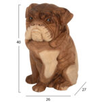 ΔΙΑΚΟΣΜΗΤΙΚΟ ΔΑΠΕΔΟΥ DOZER BULLDOG ΞΥΛO SUAR ΣΕ ΦΥΣΙΚΟ ΧΡΩΜΑ LH10.7924 26x27x40Y εκ. - Image 2