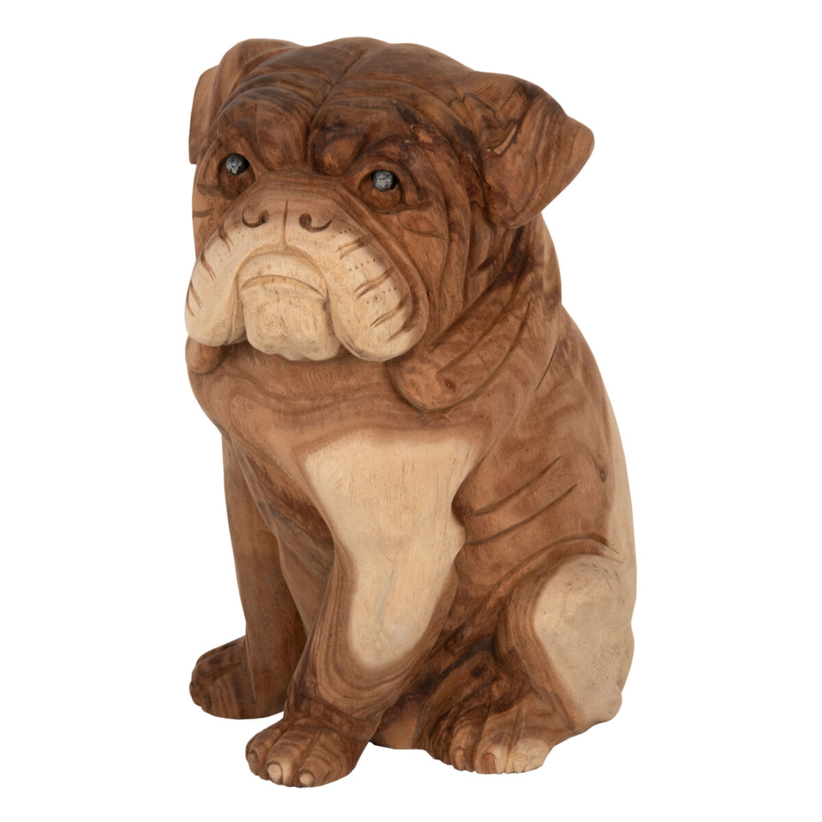 ΔΙΑΚΟΣΜΗΤΙΚΟ ΔΑΠΕΔΟΥ DOZER BULLDOG ΞΥΛO SUAR ΣΕ ΦΥΣΙΚΟ ΧΡΩΜΑ LH10.7924 26x27x40Y εκ. - Image 1