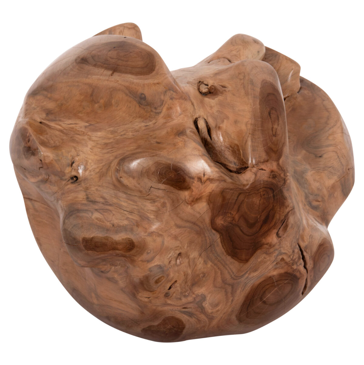 ΔΙΑΚΟΣΜΗΤΙΚΟ ΔΑΠΕΔΟΥ CLEMOR (S) LH10.18300 ΑΚΑΝΟΝΙΣΤΗ ΣΦΑΙΡΑ-ΞΥΛΟ ΤΕΑΚ--ΦΥΣΙΚΟ Φ30εκ. - Image 3