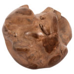 ΔΙΑΚΟΣΜΗΤΙΚΟ ΔΑΠΕΔΟΥ CLEMOR (S) LH10.18300 ΑΚΑΝΟΝΙΣΤΗ ΣΦΑΙΡΑ-ΞΥΛΟ ΤΕΑΚ--ΦΥΣΙΚΟ Φ30εκ. - Image 3