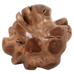 ΔΙΑΚΟΣΜΗΤΙΚΟ ΔΑΠΕΔΟΥ CLEMOR (S) LH10.18300 ΑΚΑΝΟΝΙΣΤΗ ΣΦΑΙΡΑ-ΞΥΛΟ ΤΕΑΚ--ΦΥΣΙΚΟ Φ30εκ. - Image 5