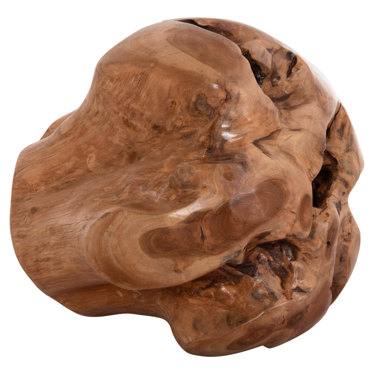 ΔΙΑΚΟΣΜΗΤΙΚΟ ΔΑΠΕΔΟΥ CLEMOR (M) LH10.18301 ΑΚΑΝΟΝΙΣΤΗ ΣΦΑΙΡΑ-ΞΥΛΟ ΤΕΑΚ--ΦΥΣΙΚΟ Φ40εκ. - Image 1