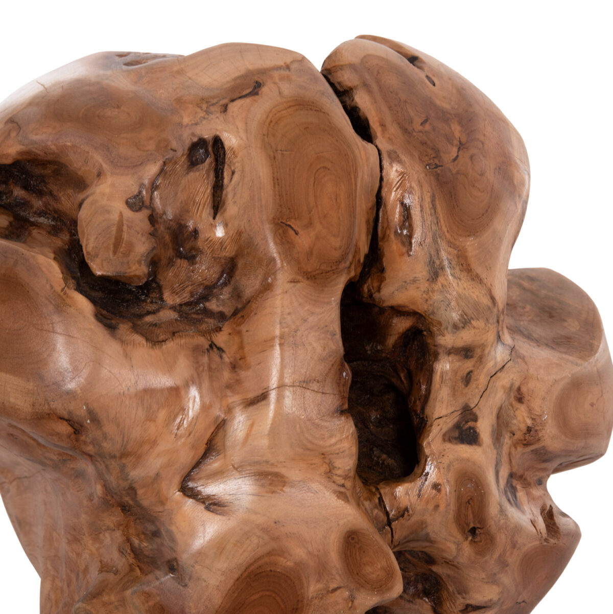 ΔΙΑΚΟΣΜΗΤΙΚΟ ΔΑΠΕΔΟΥ CLEMOR (M) LH10.18301 ΑΚΑΝΟΝΙΣΤΗ ΣΦΑΙΡΑ-ΞΥΛΟ ΤΕΑΚ--ΦΥΣΙΚΟ Φ40εκ. - Image 5