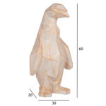 ΔΙΑΚΟΣΜΗΤΙΚΟ ΔΑΠΕΔΟΥ PENGUIN LH10.7915 GRC ΣΕ ΛΕΥΚΗ ΠΑΤΙΝΑ ΜΕ ΧΡΥΣΕΣ ΛΕΠΤΟΜΕΡΕΙΕΣ 30x20x60Υεκ. - Image 2